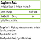 Nature's Velvet Blackseed Oil Softgels | Grocsy