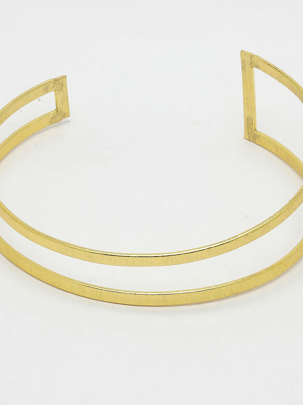 NVR Women Gold-Polished Western Cuff Bracelet | Grocsy