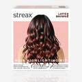 Streax Hair Color Highlighting Kit - Latte Brown | Grocsy