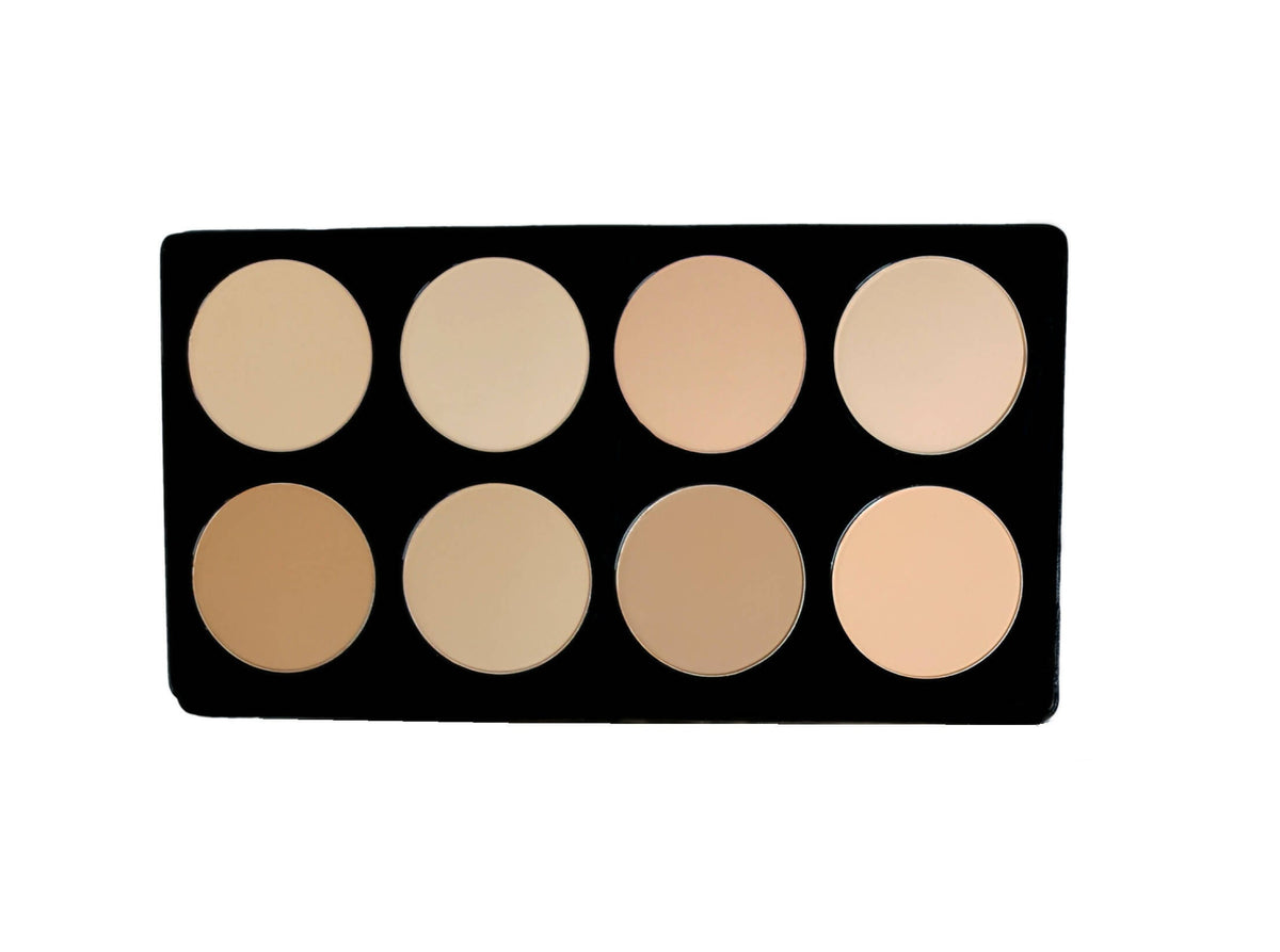 Glamgals Hollywood-U.S.A 08 Color Powder Palette | Grocsy