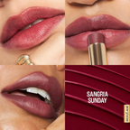 Lakme 9to5 Hya Matte Lipstick - Sangria Sunday | Grocsy