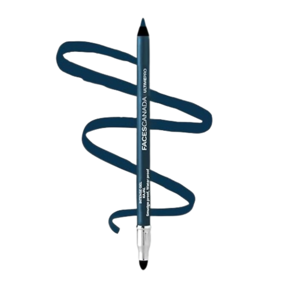 Faces Canada Intense Gel Kajal - Blue | Grocsy