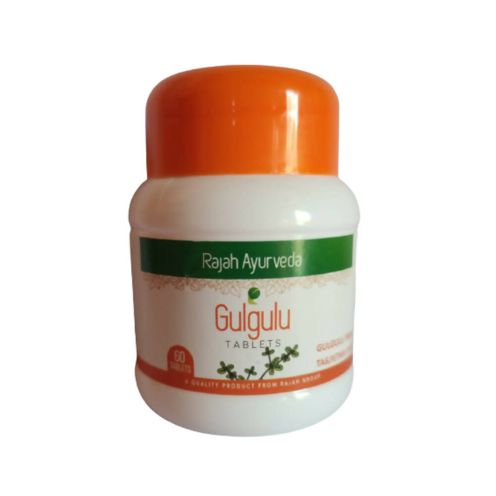 Rajah Ayurveda Gulgulu Tablets | Grocsy
