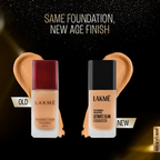 Lakme Invisible Finish Full Coverage Liquid Foundation SPF 8 - Shade 01 | Grocsy