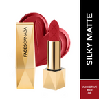 Faces Canada Comfy Silk Obsession Lipstick - Addictive Red 09 | Grocsy