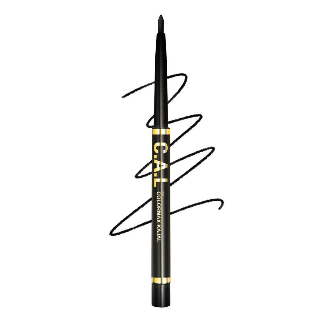 CAL Los Angeles One Stroke Intense Black Max Kajal Pencil | Grocsy
