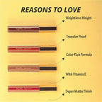 FLiCKA Weightless Impression 08 August - Maroon Matte Finish Liquid Lipstick | Grocsy