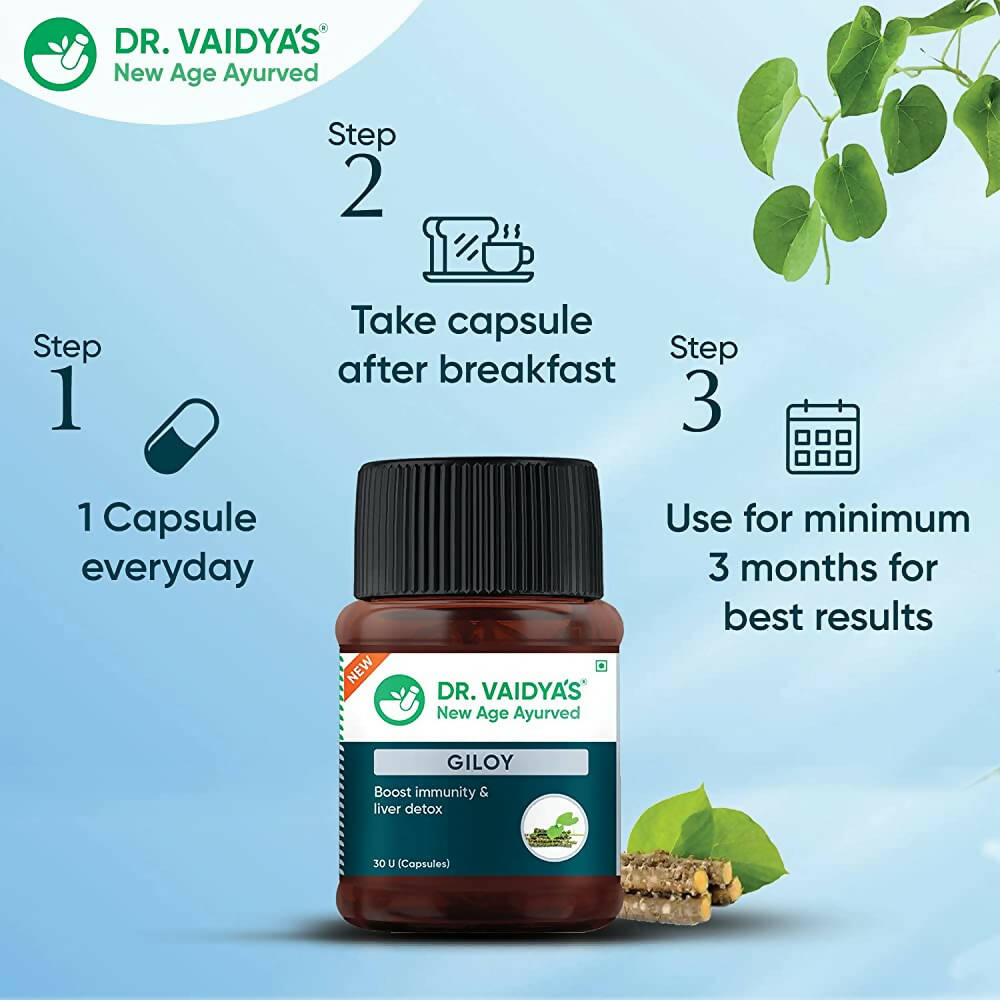 Dr. Vaidya's Giloy Capsules | Grocsy