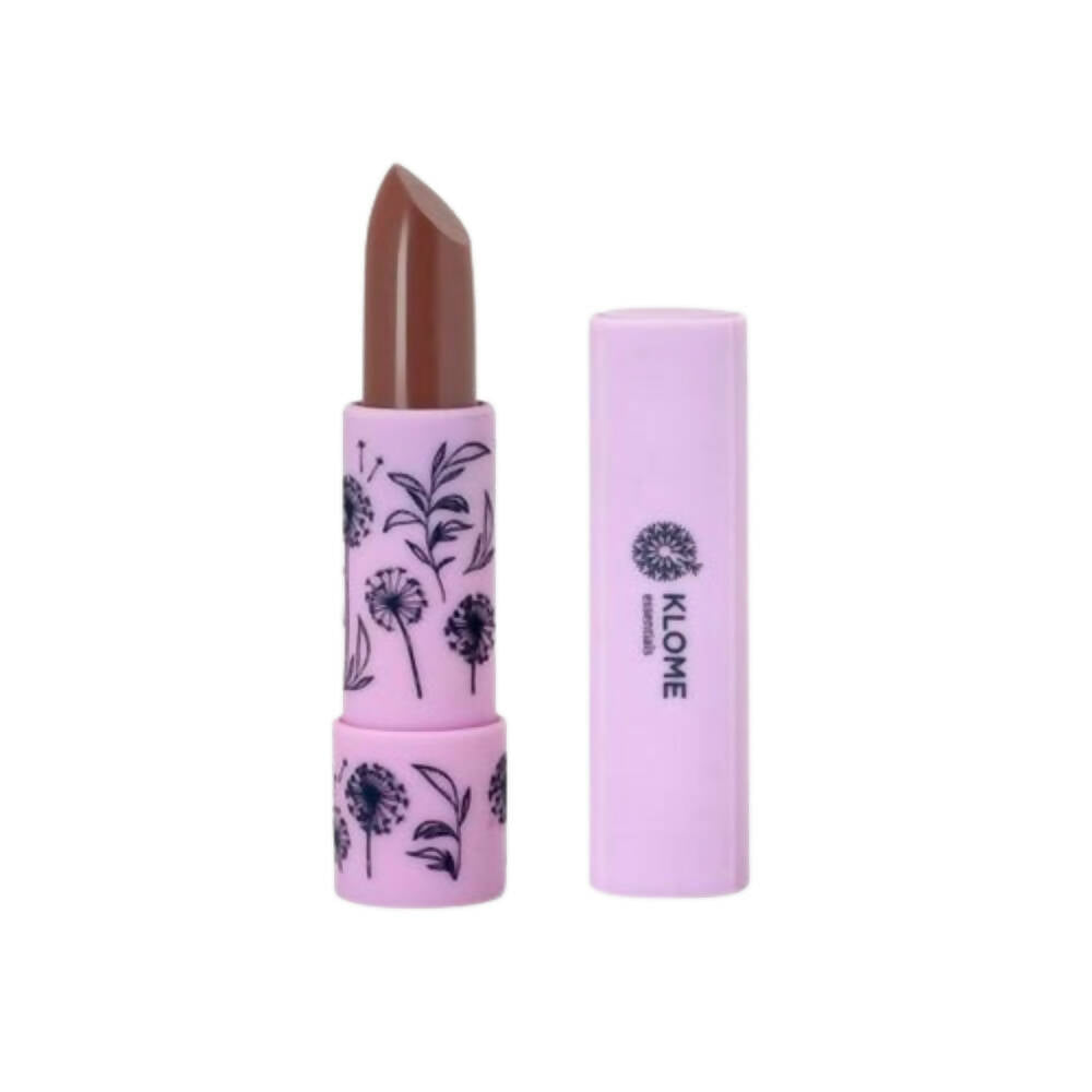 Klome Essentials Vegan Matte Lipstick-Rosewood (Dark Brown) | Grocsy