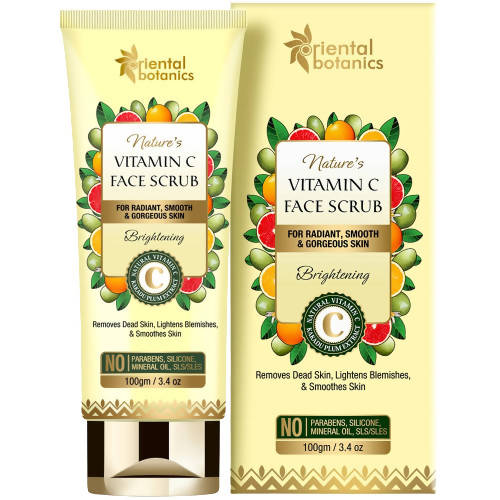 Oriental Botanics Nature’s Vitamin C Brightening Face Scrub | Grocsy