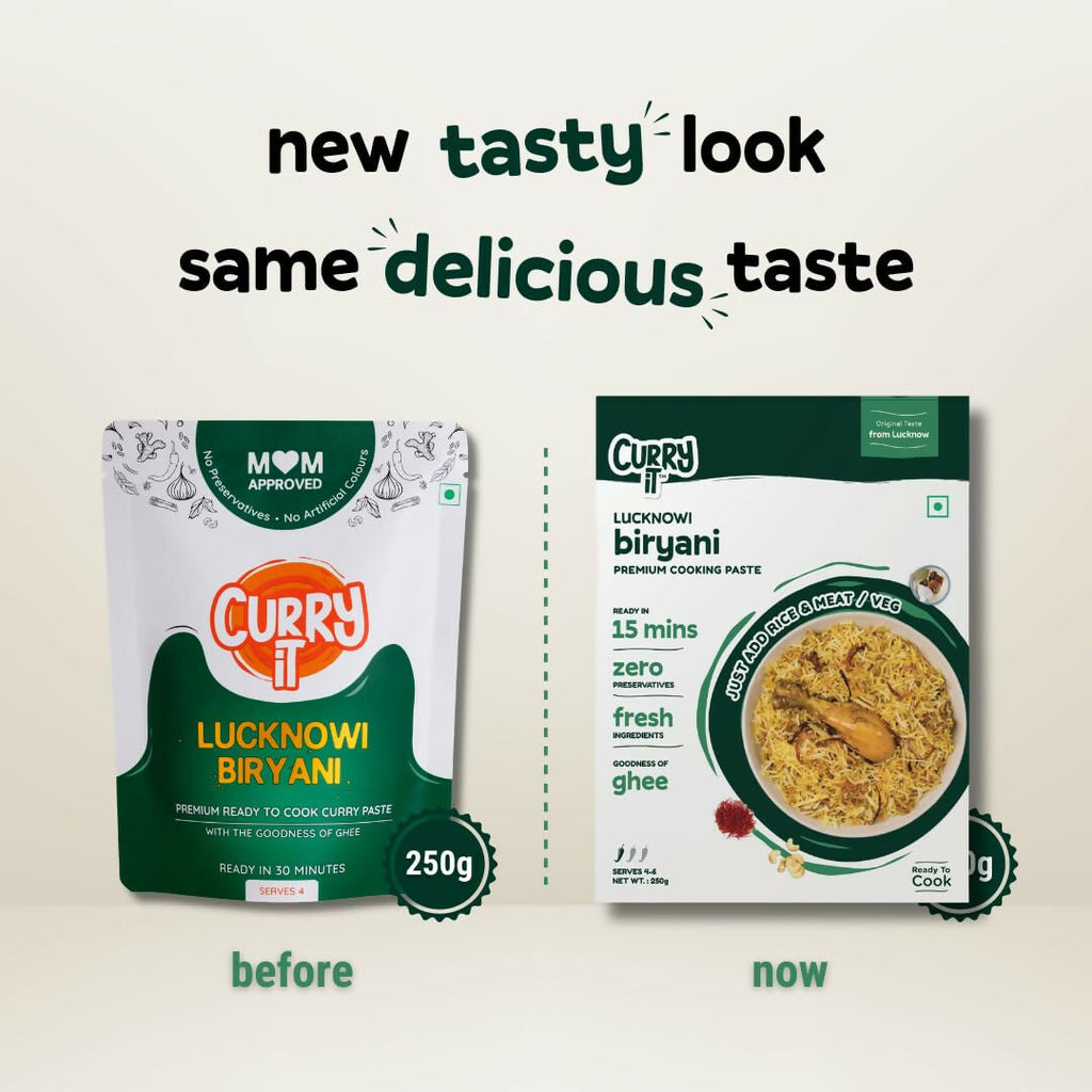 CURRYiT Lucknowi Biryani Premium Ready To Cook Curry Paste | Grocsy