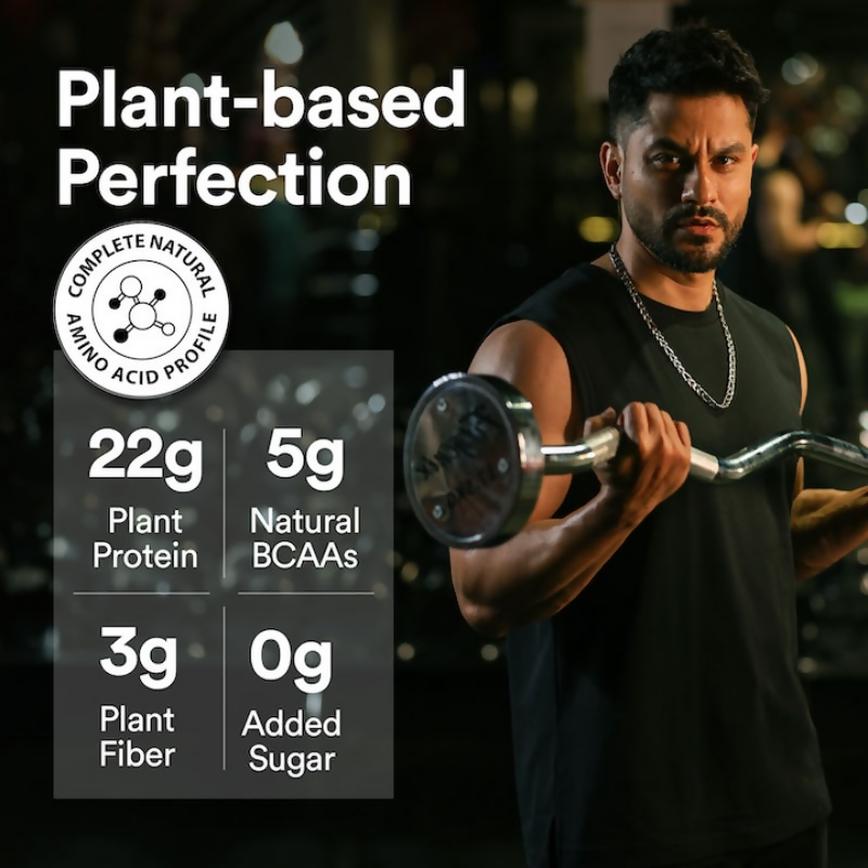 Wellbeing Nutrition Organic Plant Protein Isolate Dark Chocolate Hazelnut, 3B CFU Probiotics | Grocsy