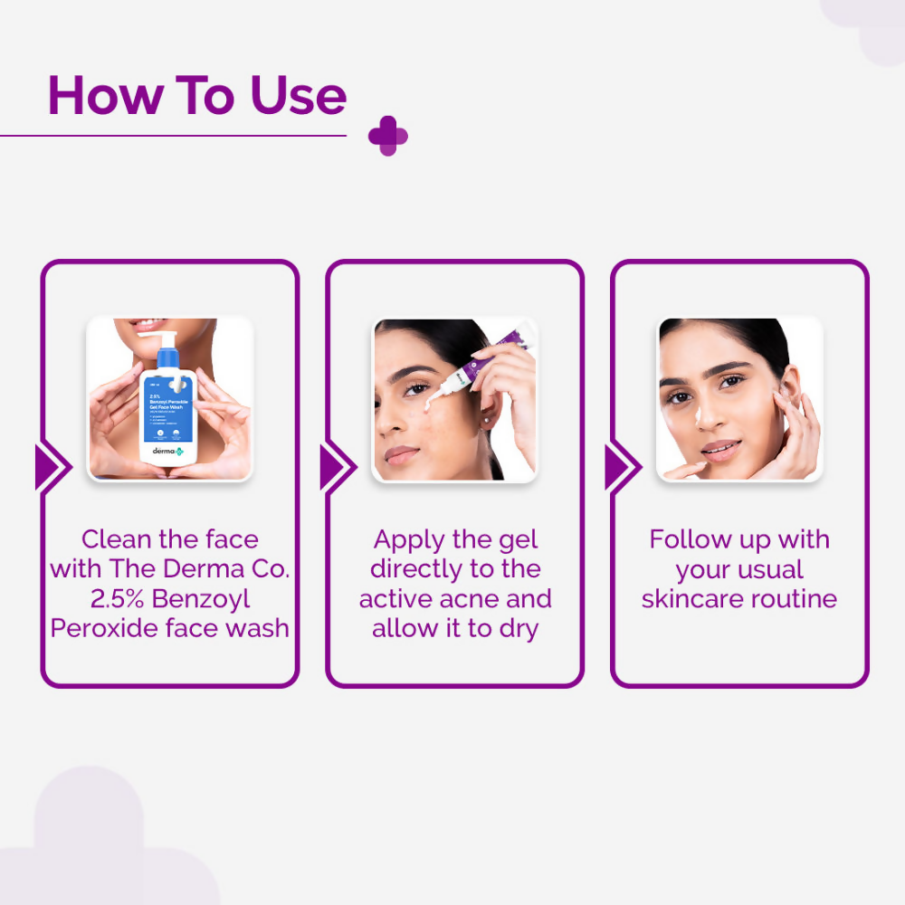 The Derma Co 2.5% Benzoyl Peroxide Spot Corrector | Grocsy