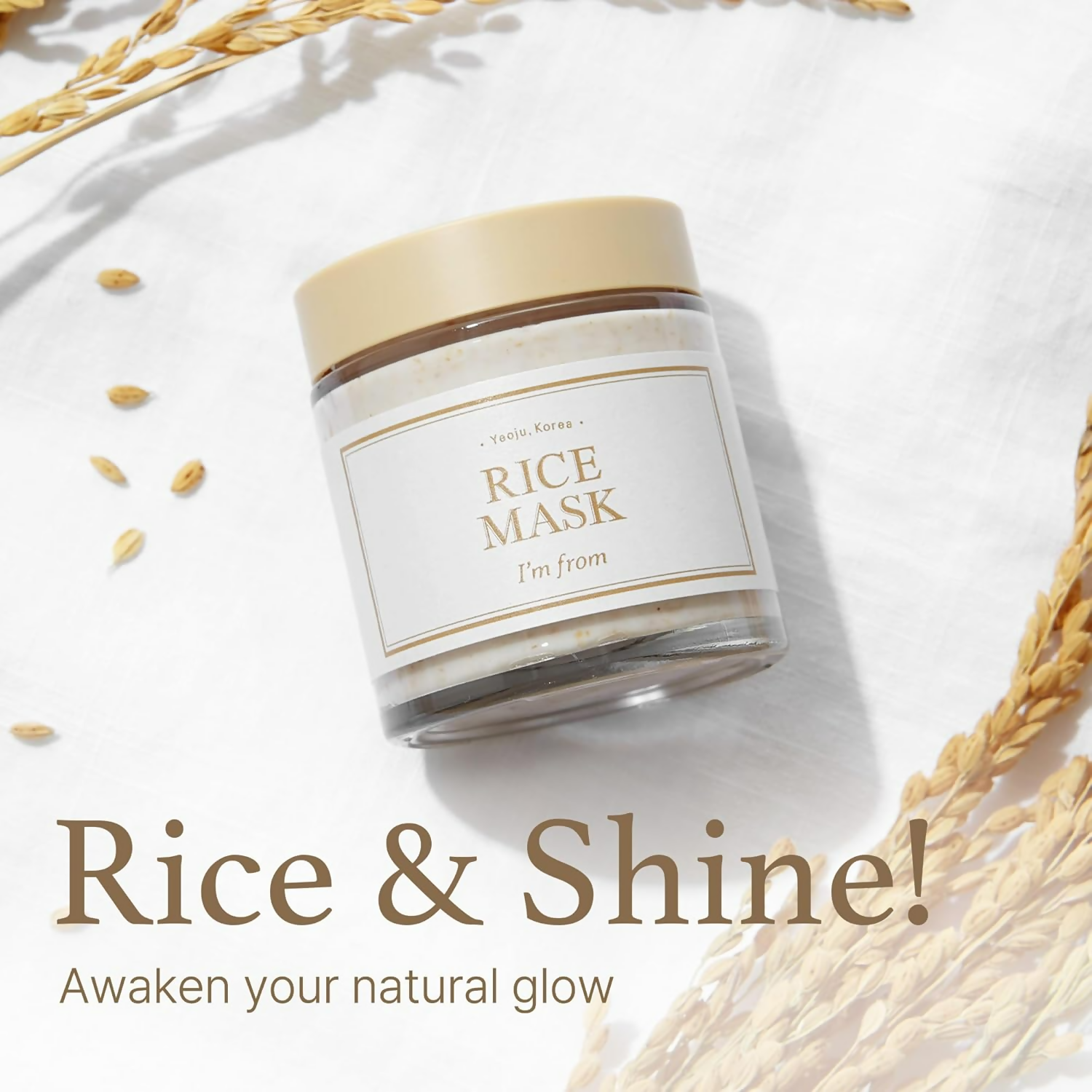 I'm From Korea Rice Mask | Grocsy