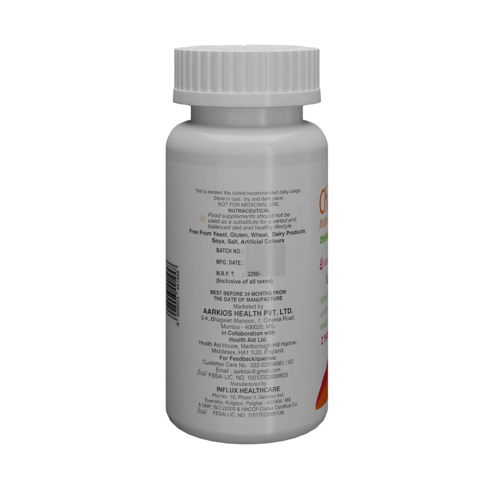 HealthAid Childrens MultiVitamin and Minerals Chewable Tablets | Grocsy