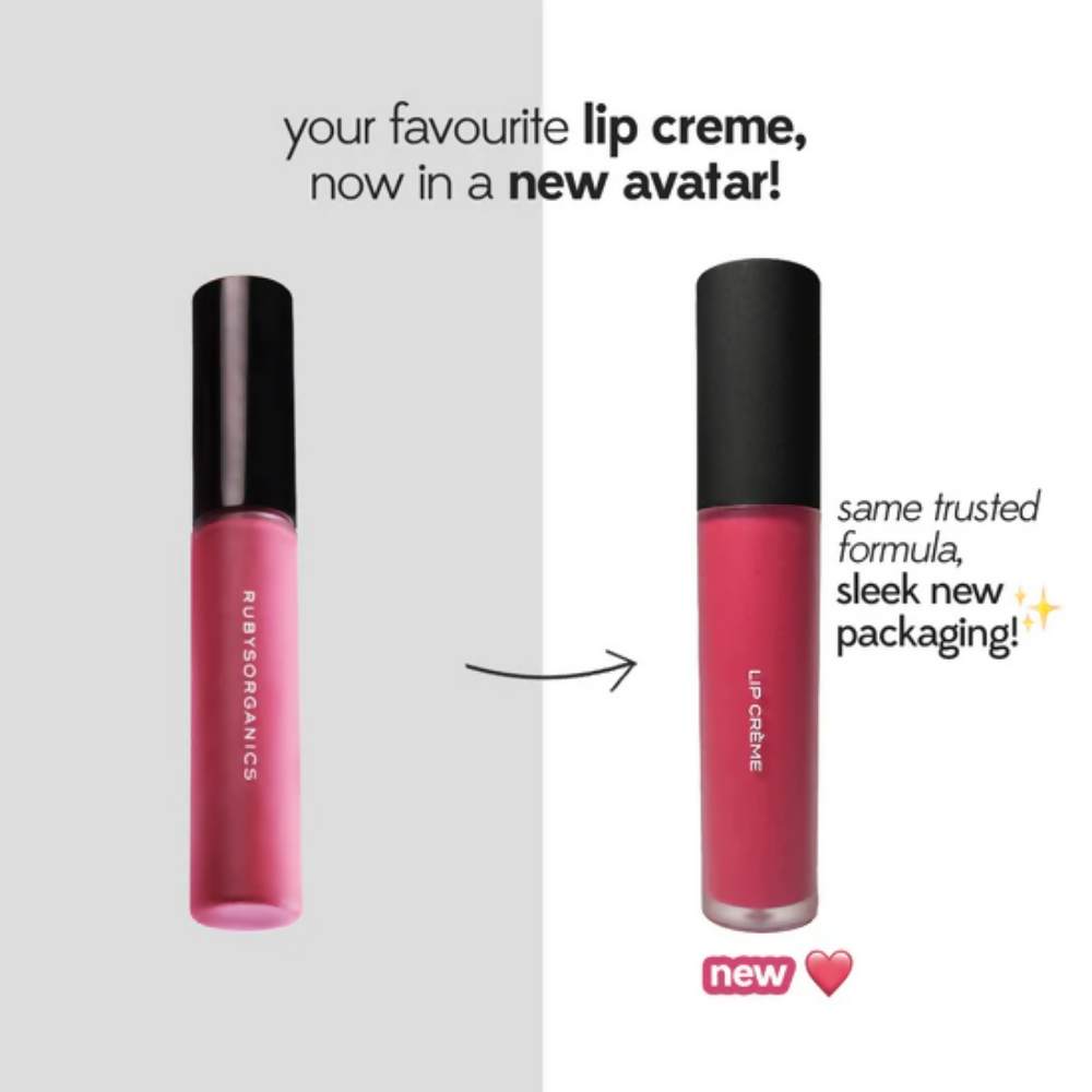 Ruby's Organics Lip Crème - Rosa | Grocsy