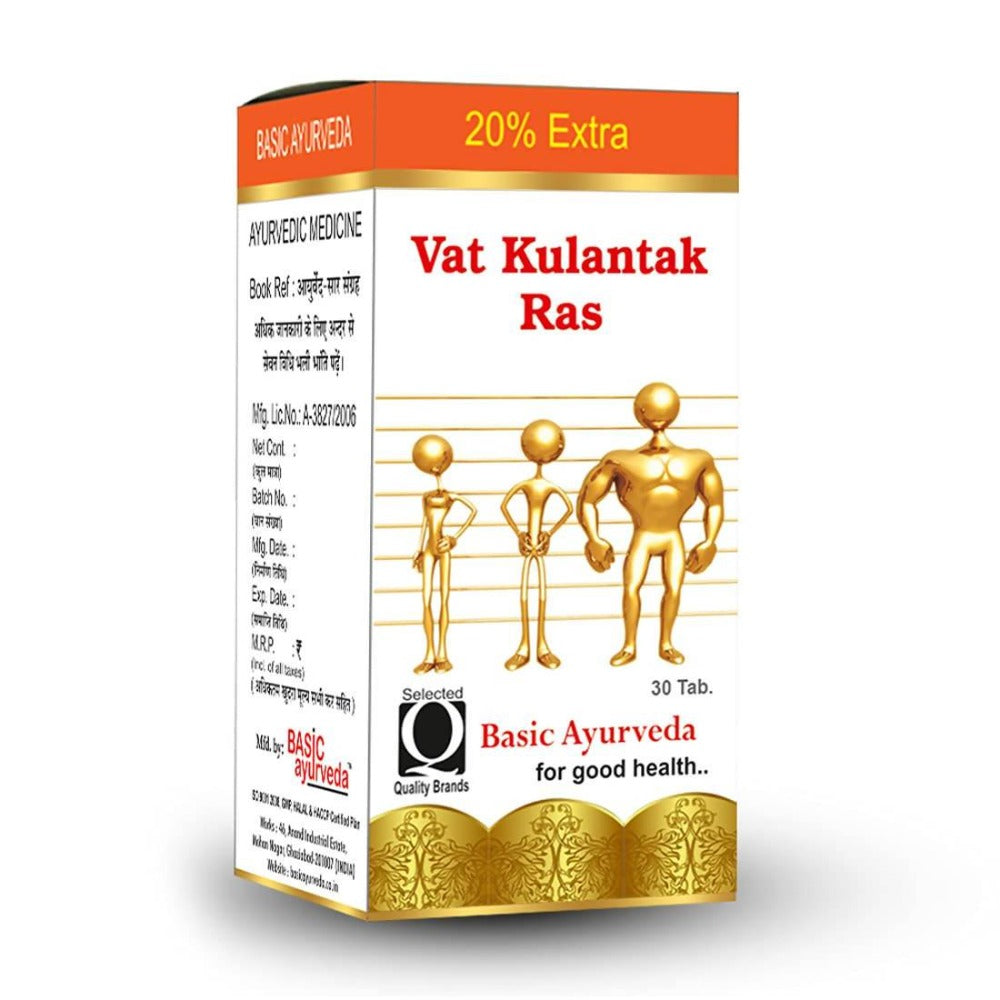 Basic Ayurveda Vata Kulantak Ras Tablets | Grocsy