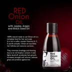 Qraa Men Red Onion Oil | Grocsy