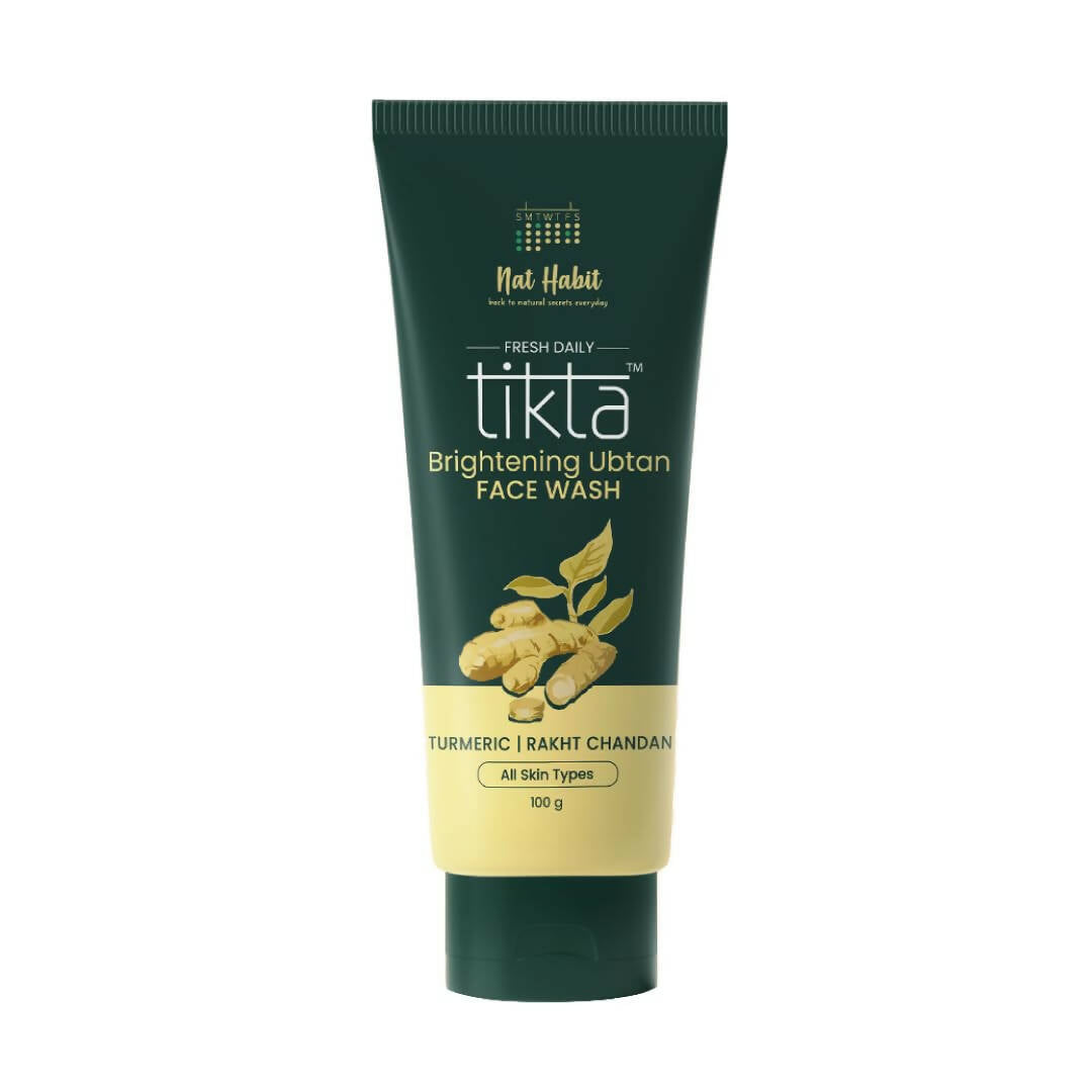 Nat Habit Brightening Ubtan Tikta Face Wash | Grocsy