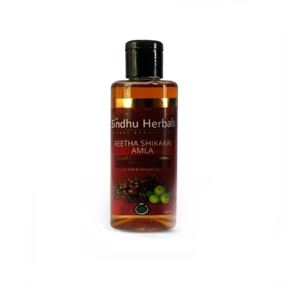 Sindhu Herbals Reetha Shikakai Amla Shampoo | Grocsy