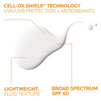 La Roche-Posay Anthelios 60 Ultra Light Sunscreen Fluid For Face | Grocsy