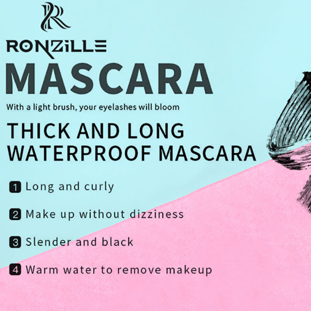 Ronzille Waterproof And Smudgeproof Diamond Mascara | Grocsy