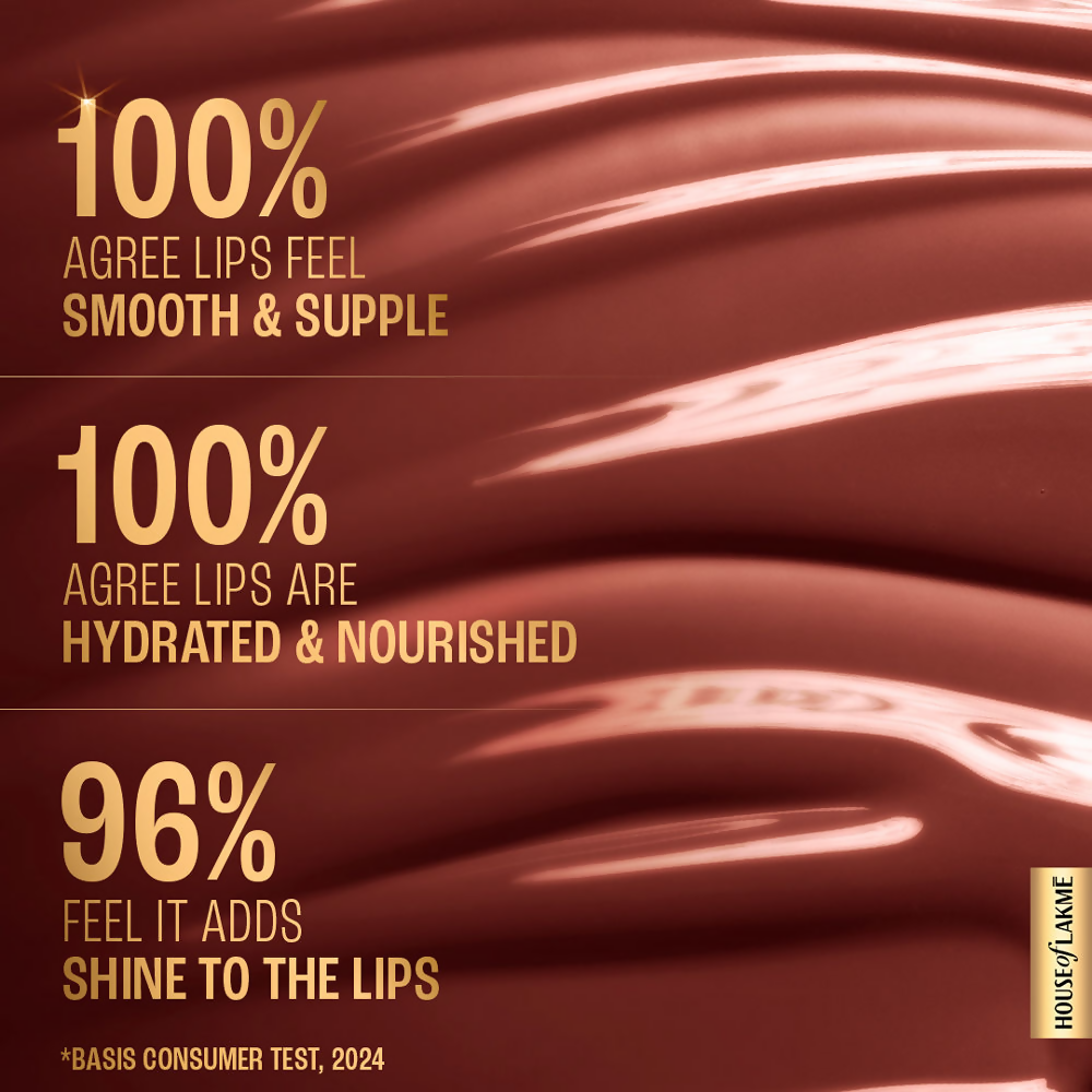Lakme Superglow Vit C Gloss - Coca Brown | Grocsy