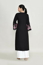 Joban Fashion Black Rayon Tunic | Grocsy