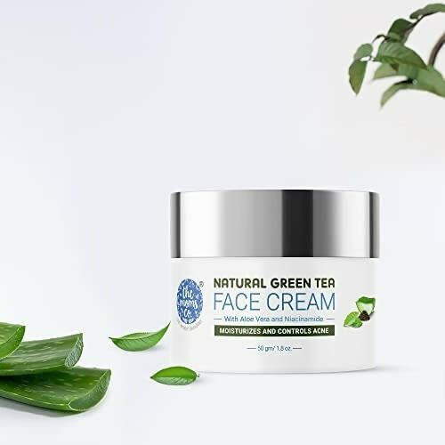 The Moms Co.Natural Green Tea Face Cream | Grocsy
