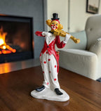 Sun Mun Decors Violin Clown Decorative Figurine | Grocsy