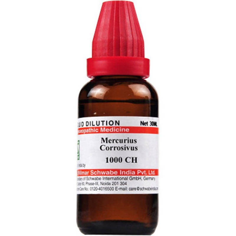 Dr. Willmar Schwabe India Mercurius corrosivus Dilution | Grocsy