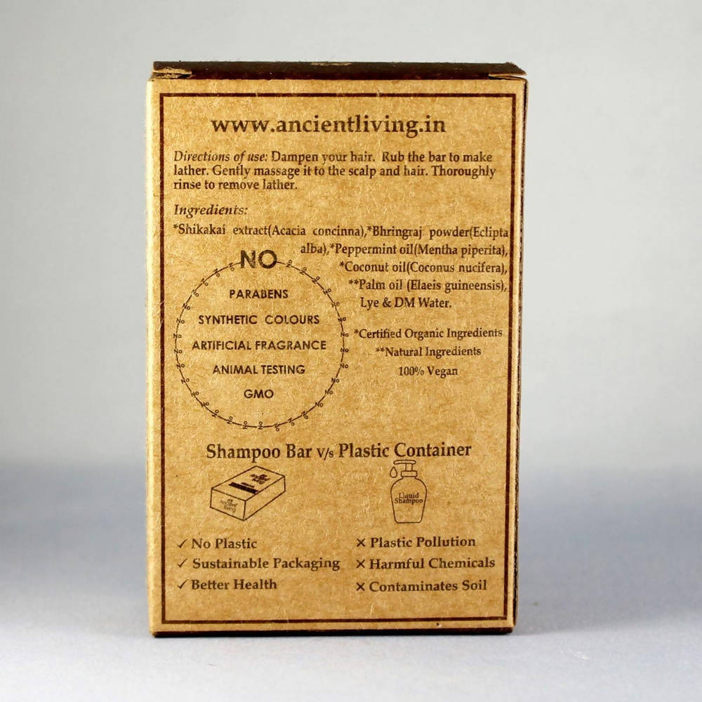 Ancient Living Shikakai & Bhringraj Shampoo Bar | Grocsy