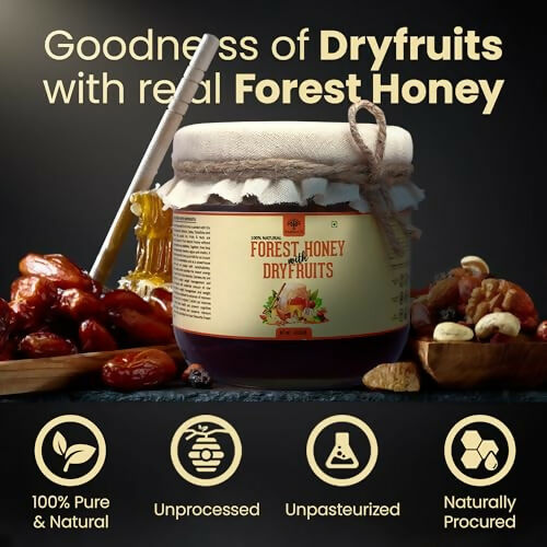 Vanalaya Forest Honey with Dry Fruits | Grocsy