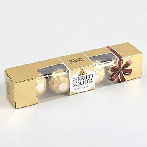 2 Stone Work Rakhis and Ferrero Rocher Box | Grocsy