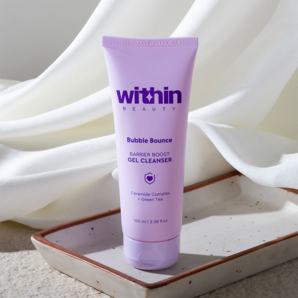 Within Beauty Bubble Bounce Barrier Boost Gel Face Cleanser | Grocsy
