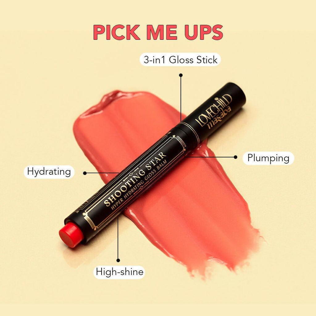 LoveChild By Masaba Gupta Shooting Star Hyper Hydrating Gloss Balm - Melty Moon | Grocsy