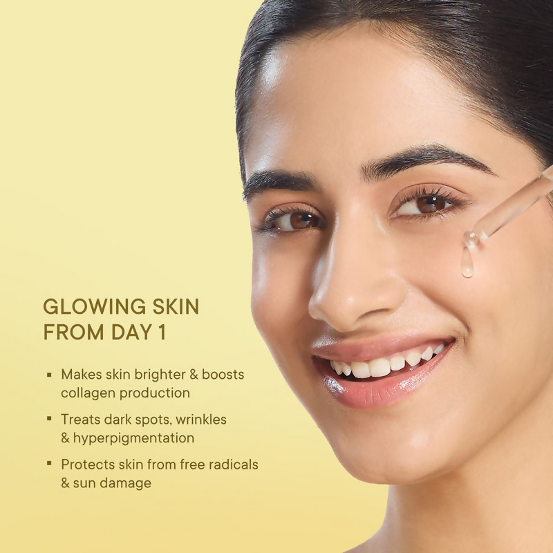 Quench Vitamin C Glow Boost Serum with Yuzu Extracts Brightens & Fades Dark Spots | Grocsy