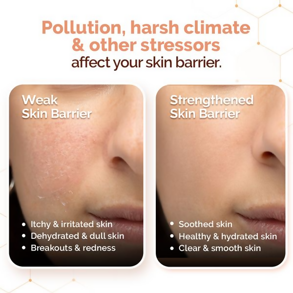 Mamaearth Chia Calming Face Cleanser with Chia Seed & Ceramides for Dry & Sensitive Skin | Grocsy