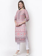 Myshka Multi Color Pure Cotton Printed Kurta | Grocsy
