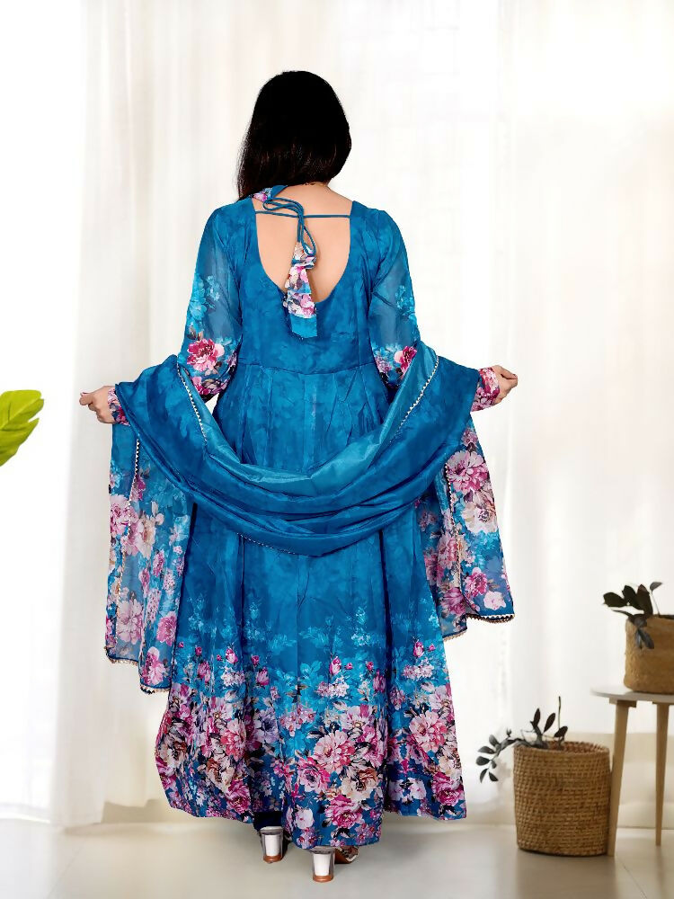 Joban Fashion Rama Kurta Set Organza Sequin Embroidery Work | Grocsy