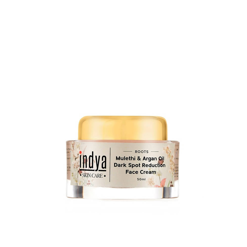 Indya Mulethi & Argan Oil Dark Spot Reduction Face Cream | Grocsy