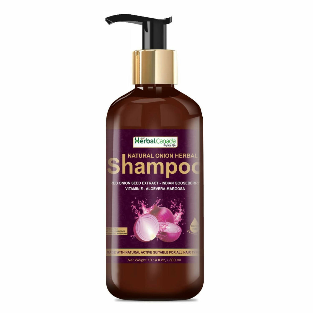 Herbal Canada Onion Hair Shampoo | Grocsy