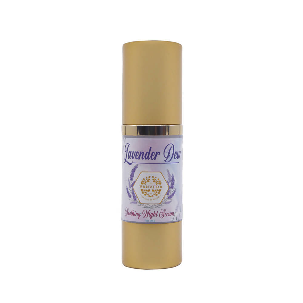 Vanveda Lavender Dew Soothing Night Serum | Grocsy
