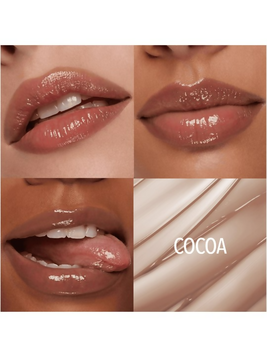 Blue Heaven Butter & Balm Peptide Infused Tinted Lip Balm with SPF20 PA++ - Cocoa | Grocsy