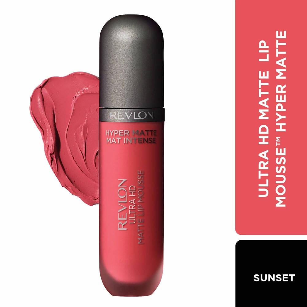 Revlon Hyper Matte Mat Intense Ultra Hd Matte Lip Mousse - Sunset | Grocsy