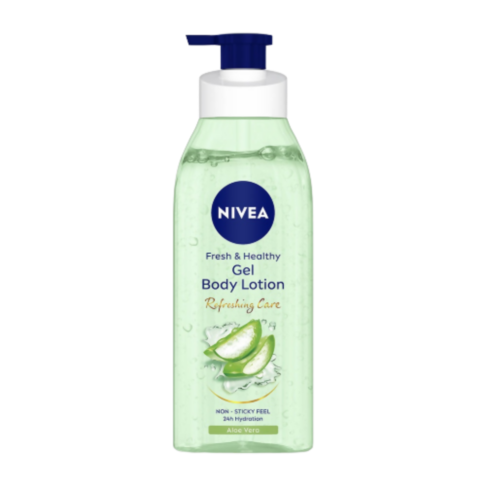 Nivea Fresh & Healthy Aloe Vera Gel Body Lotion Non Sticky Feel | Grocsy