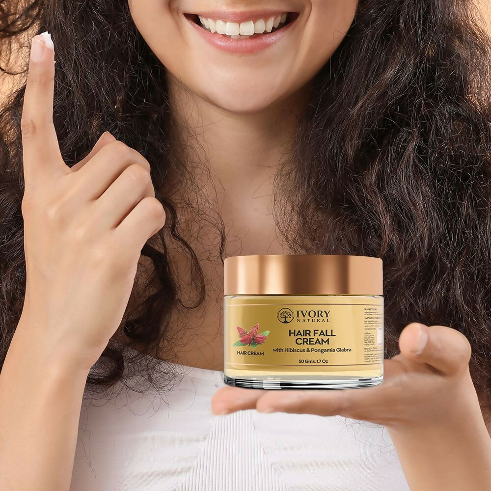 Ivory Natural Hair Fall Cream For Hair Fall & Less Hair Control | Grocsy