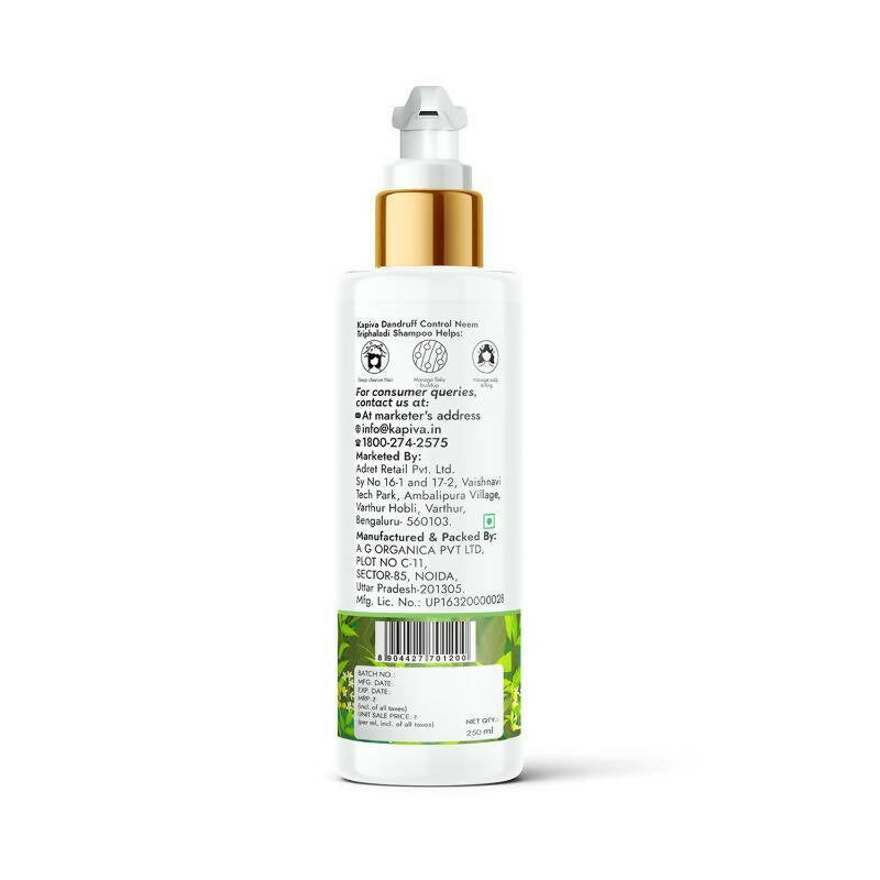 Kapiva Ayurveda Hair Rituals Neem Triphaladi Shampoo for Dandruff Control | Grocsy