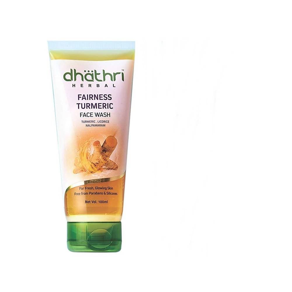 Dhathri Ayurveda Herbal Fairness Turmeric Face Wash | Grocsy