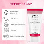 Globus Naturals Glycolic & 1% Salicylic Acid Herbal Anti Acne Face Cream | Grocsy